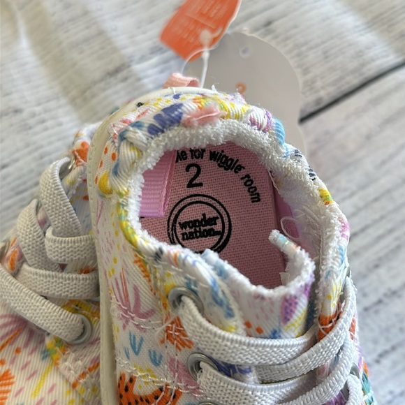 Wonder Nation • Infant Zoo Sneakers • Sz 2 (3 mos) NWT! Unisex! - Picture 3 of 8